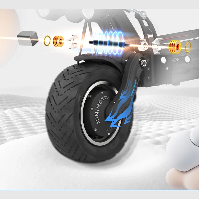 Dualtron Thunder 3 adjustable rubber cartridge suspension