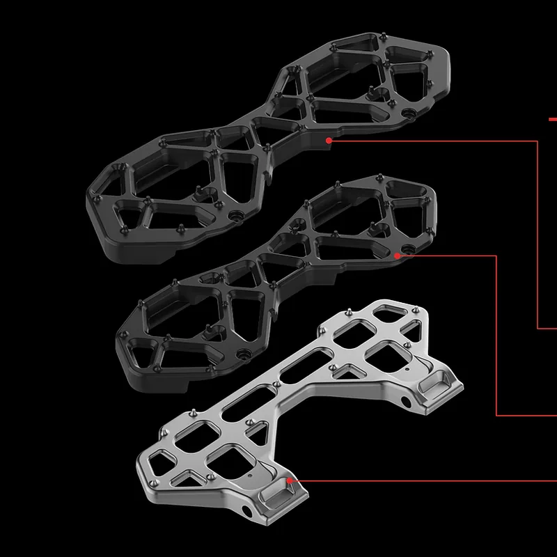 NOSFET AEON magnesium pedal frame and nylon cover options