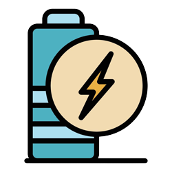 icono de capacidad de batería