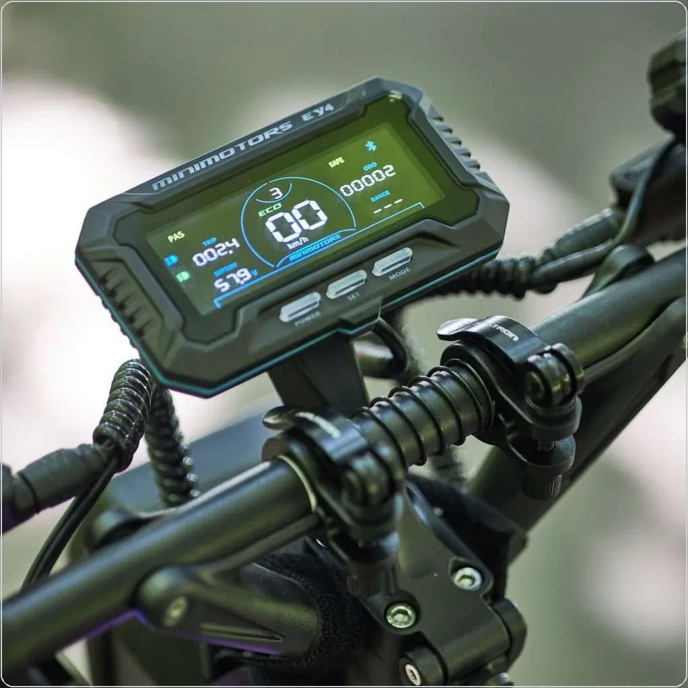 Real Dualtron City EY4 display on its 60V electrical system