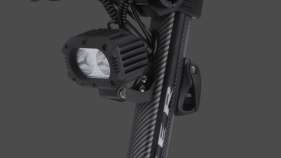 TEVERUN FIGHTER 11+ 2026 manufacturer headlight on grey background