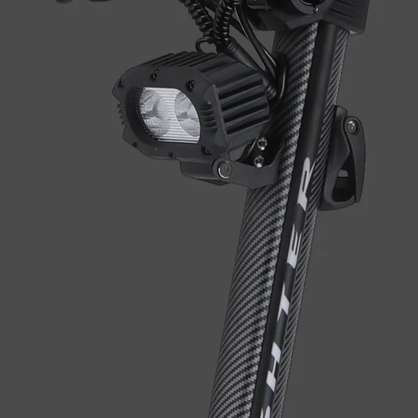 TEVERUN FIGHTER 11+ 2026 manufacturer headlight on grey background