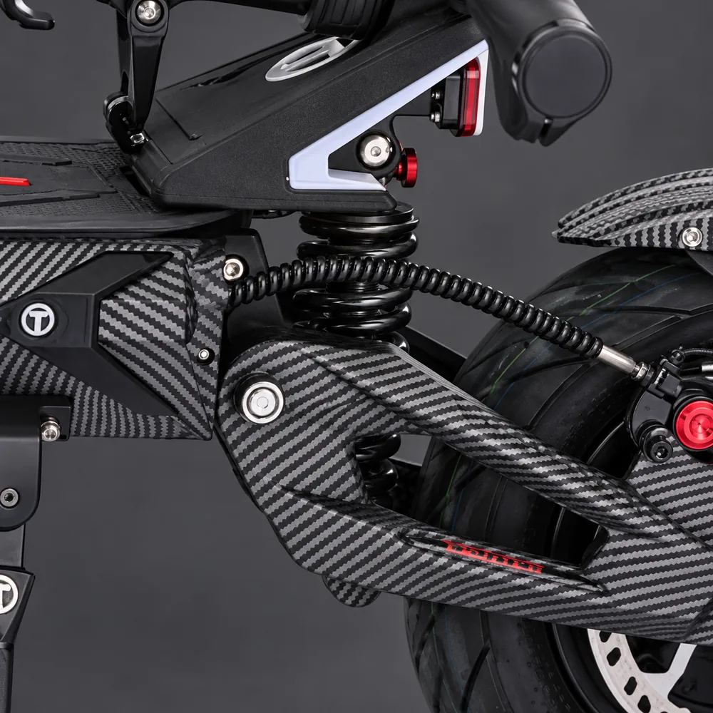Teverun Fighter 11+ KKE rear suspension spring close-up