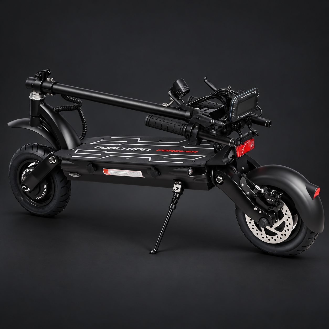 Dualtron Forever Limited folded for storage