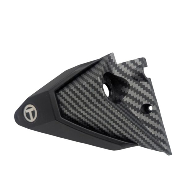 Front Right / Rear Left Deck LED Bracket Carbon Effect for Teverun Fighter 11+