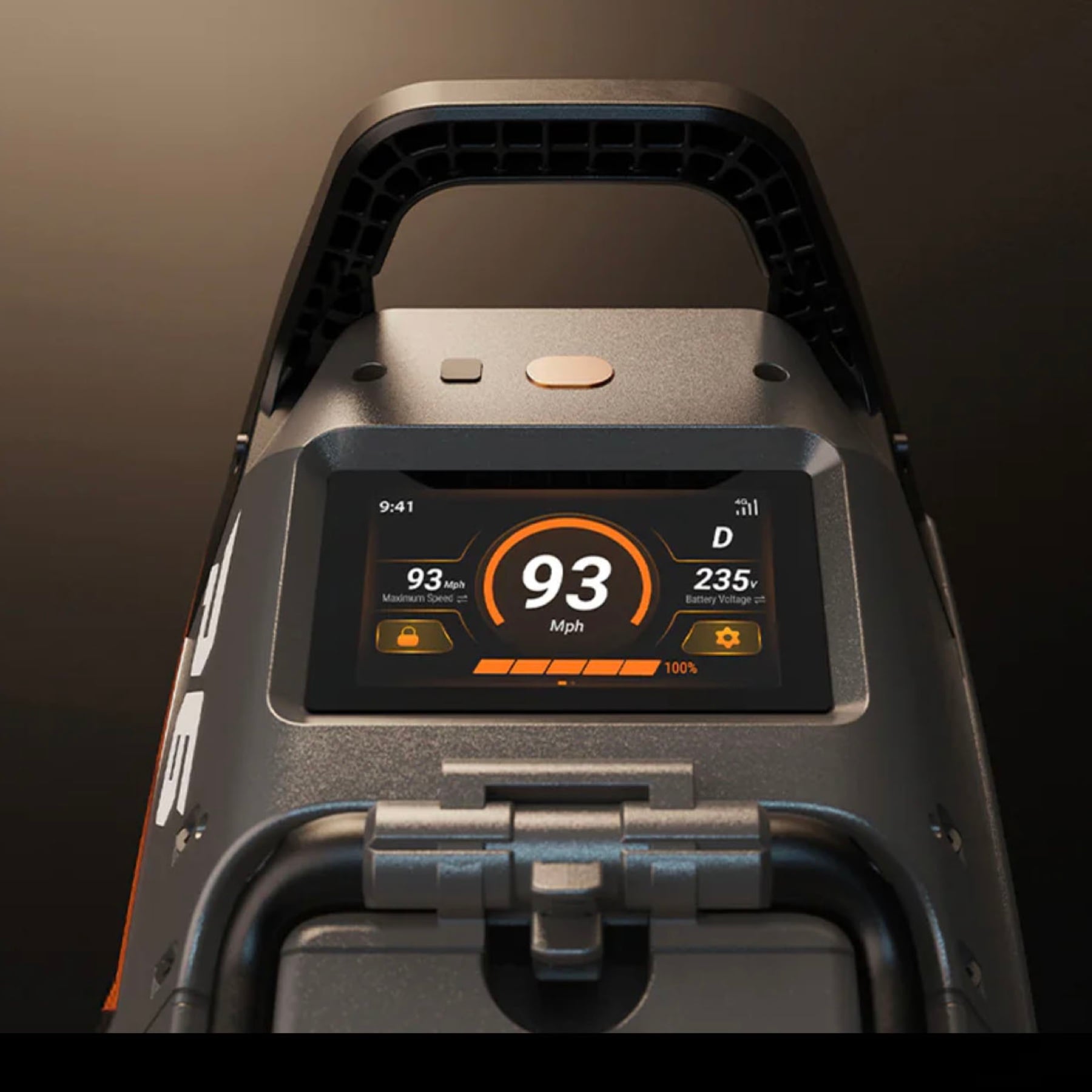 INMOTION P6 4.3 inch LCD display
