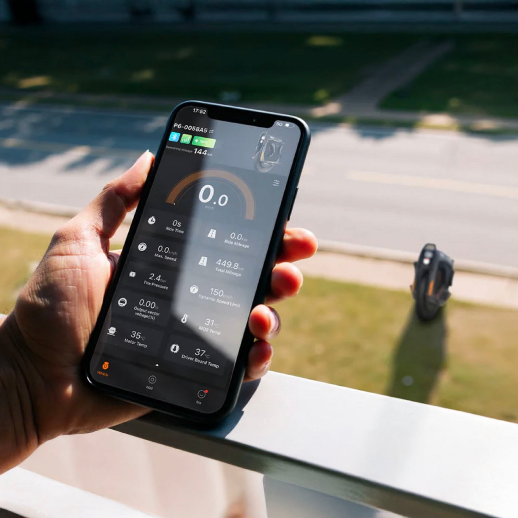 INMOTION P6 companion app