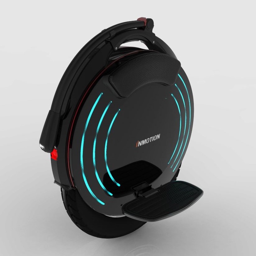 INMOTION V10F rear view with brake light
