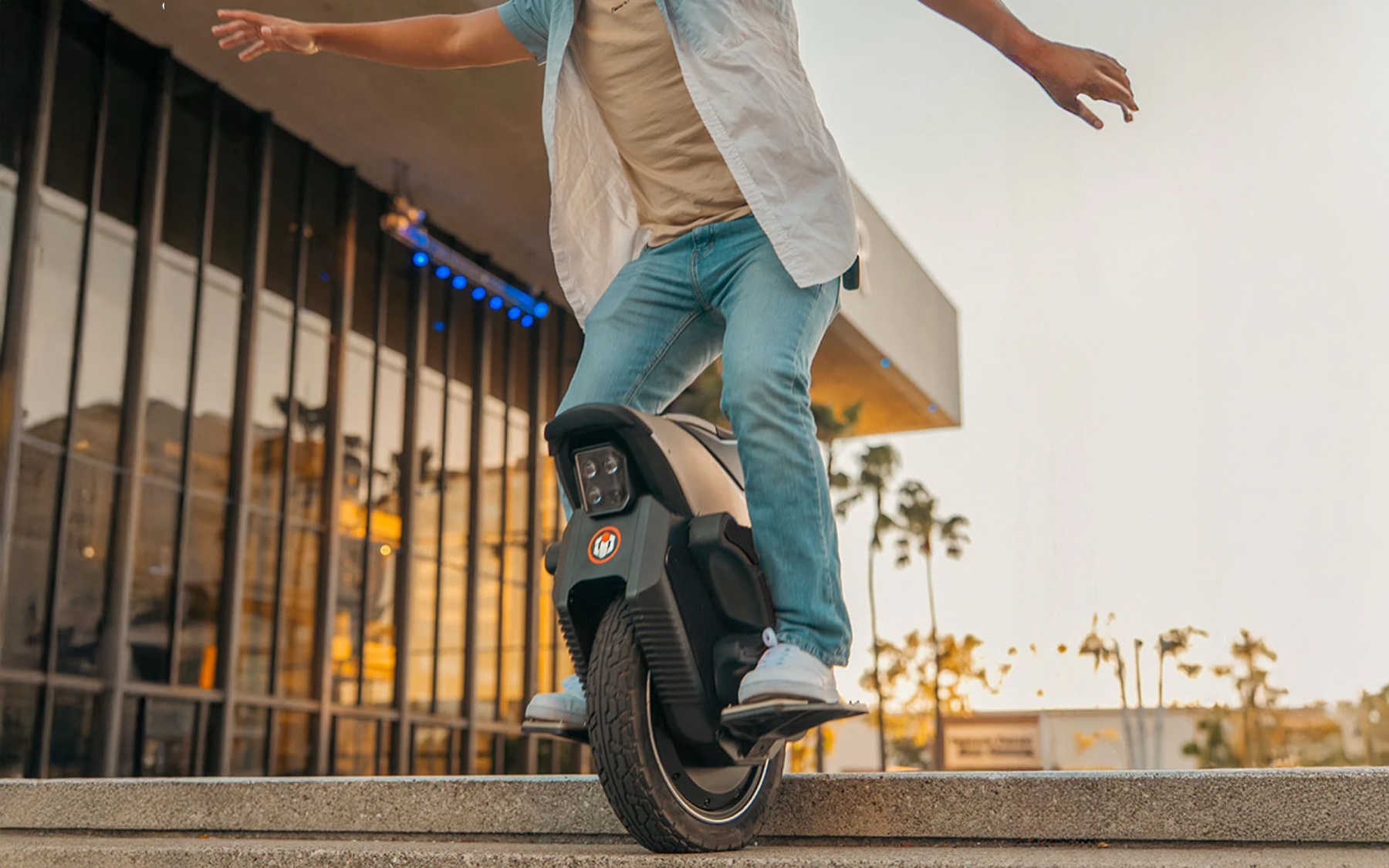 INMOTION V12S electric unicycle panorama