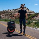 INMOTION V13 PRO Full Black rear view