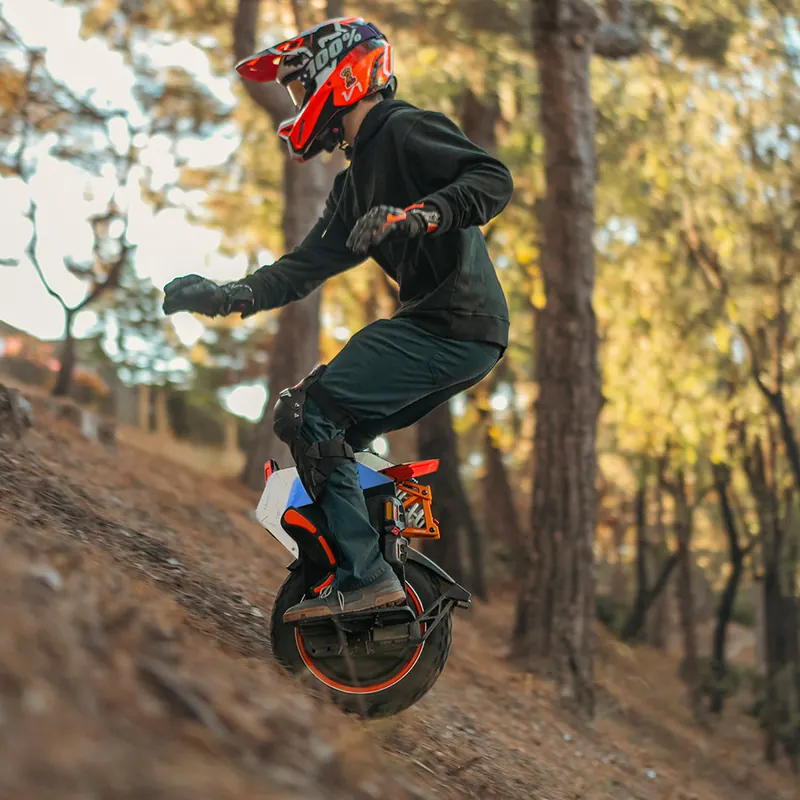 INMOTION V14 Pro climbing on demanding terrain