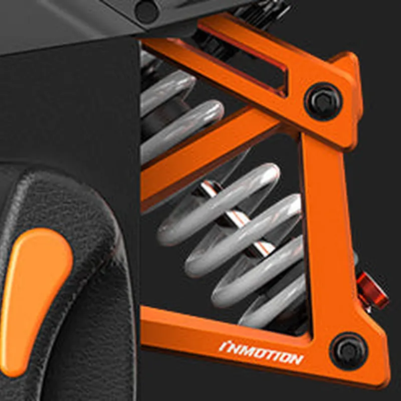 INMOTION V14 Pro progressive suspension detail