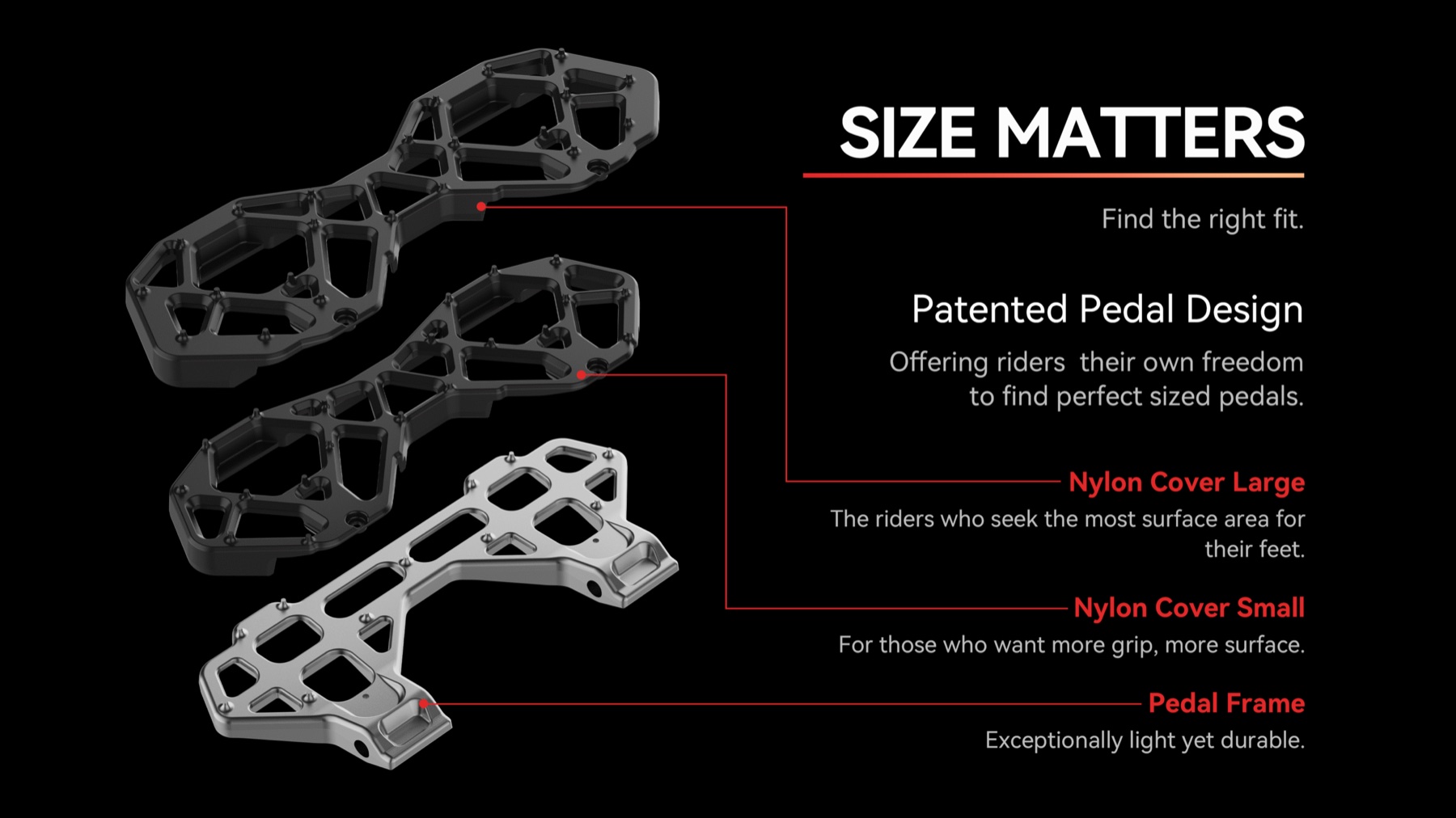 NOSFET AEON 50S adjustable pedal configurations