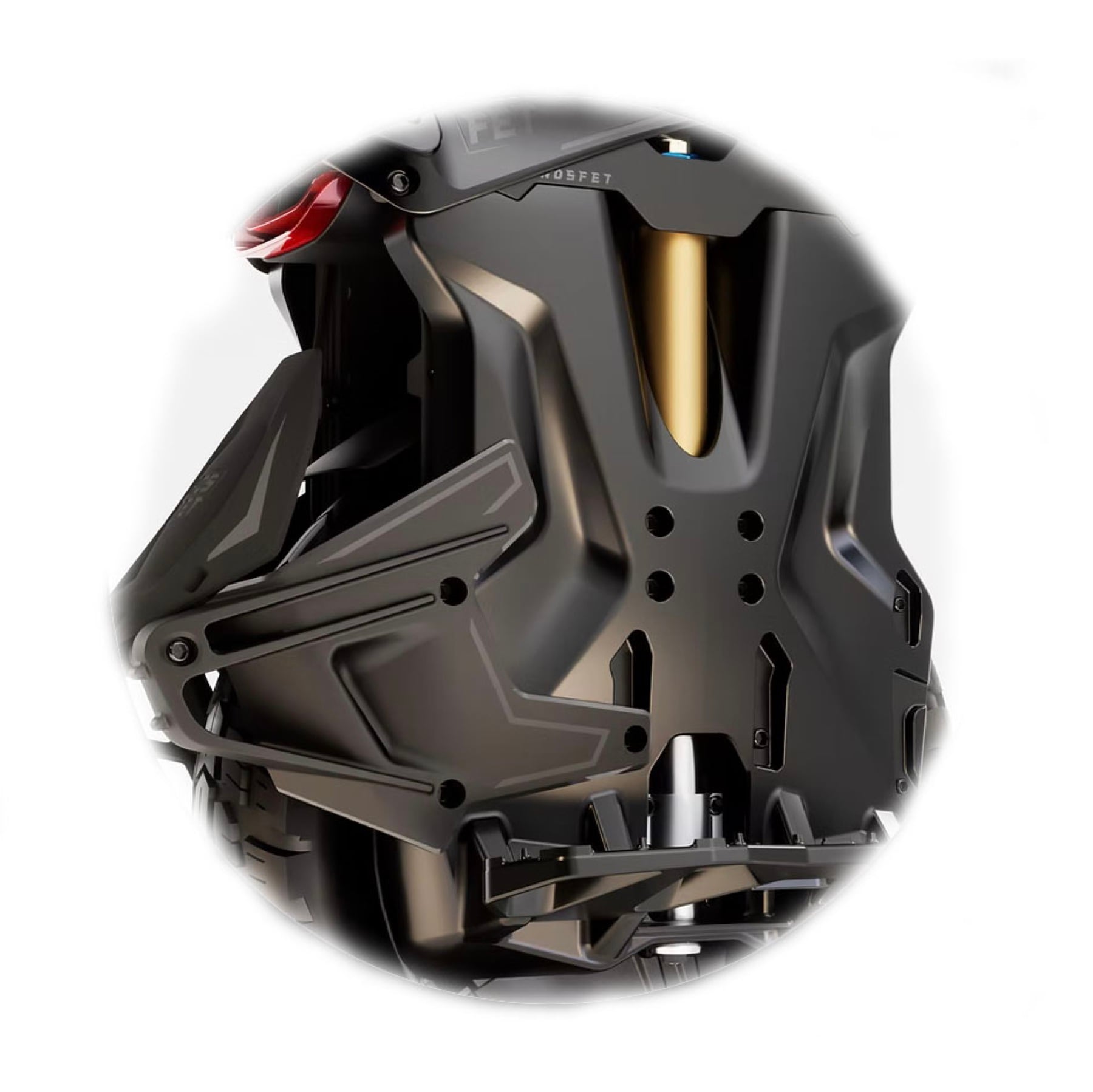 NOSFET AERO 50S eccentric body curves
