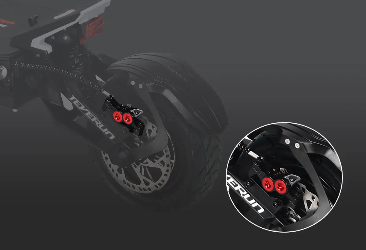 description four piston brake