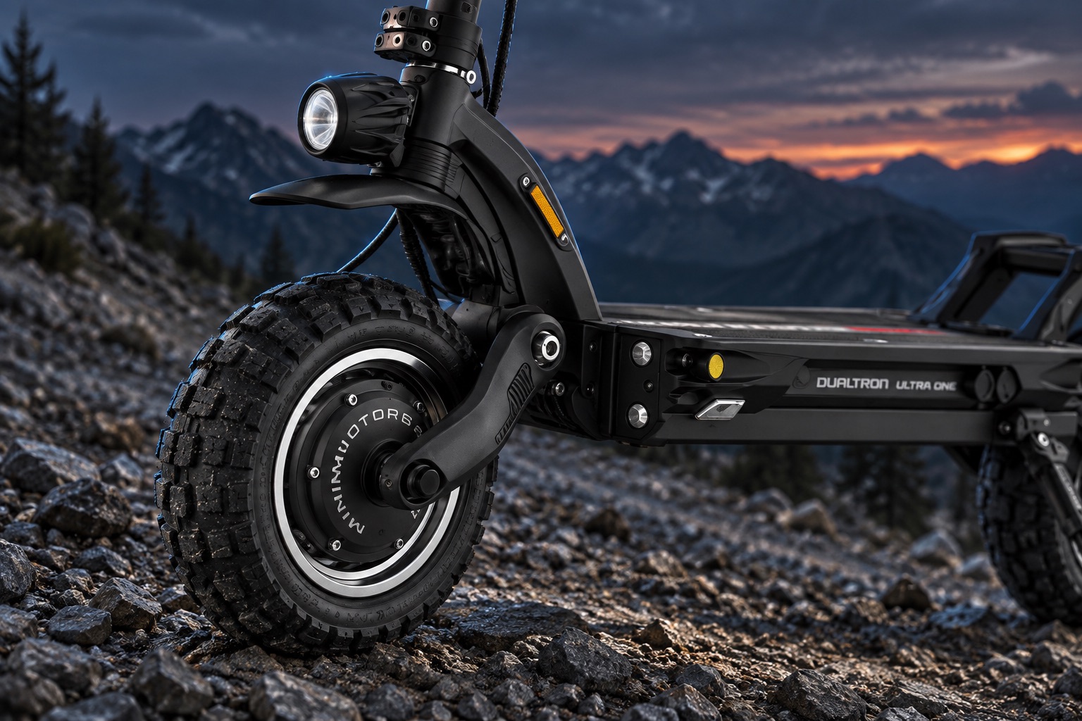 dualtron ultra one off road suspension