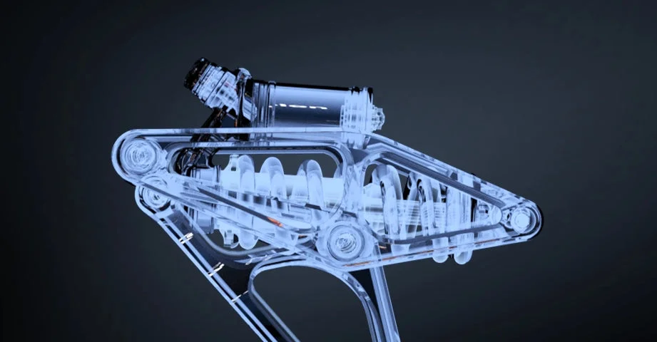 KINGSONG S19 PRO X-Linkage suspension with 90 mm of travel
