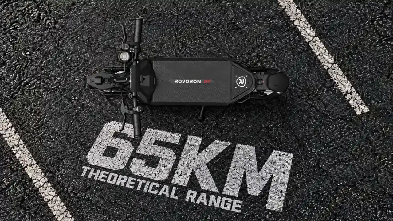 ROVORON R7 Lite 60V28.6Ah with around 65km theoretical range
