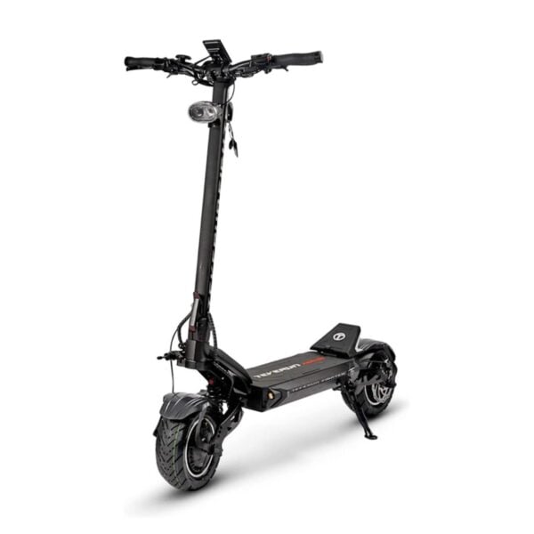 TEVERUN FIGHTER 11+ electric scooter front three-quarter view