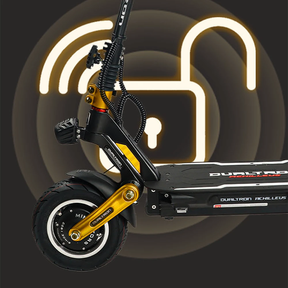 Dualtron Achilleus app unlocking manufacturer illustration