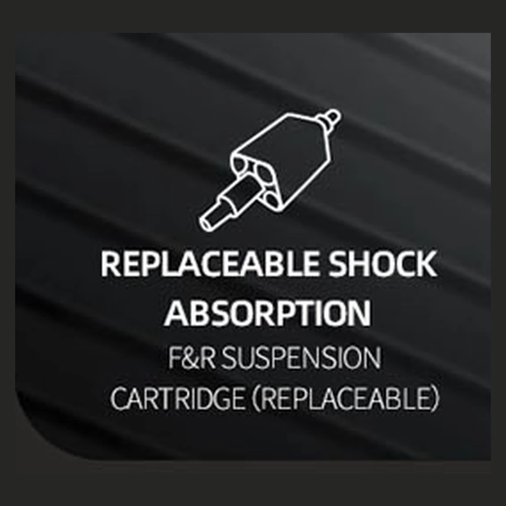 Dualtron Achilleus replaceable suspension cartridge manufacturer diagram