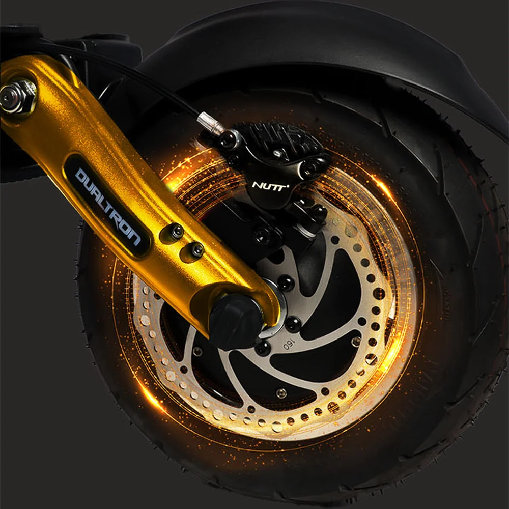 Dualtron Achilleus NUTT caliper and disc illustration