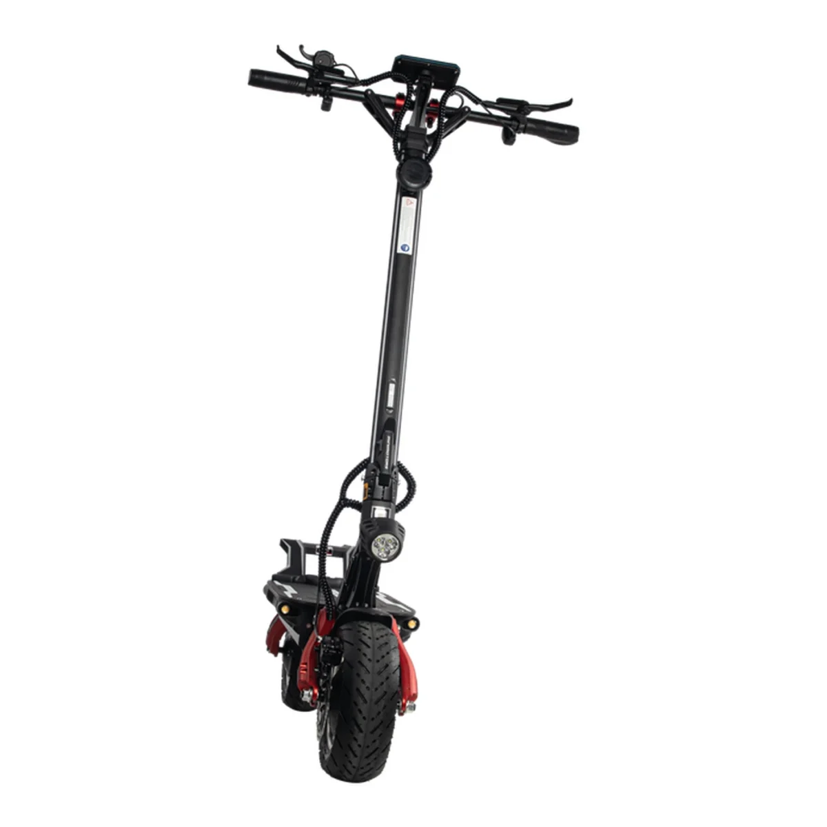 Dualtron Achilleus Limited red front view