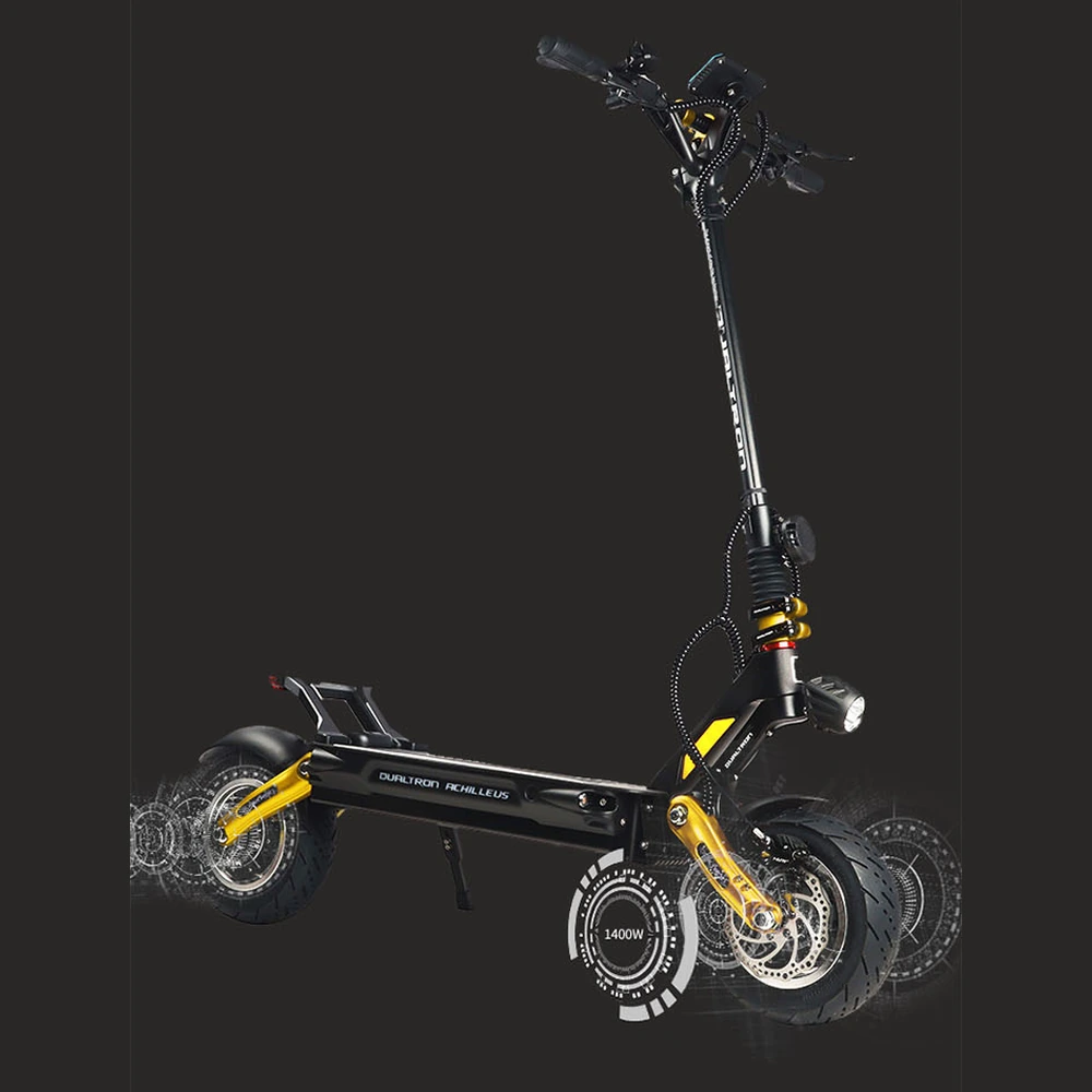 Dualtron Achilleus full scooter with both hub motors