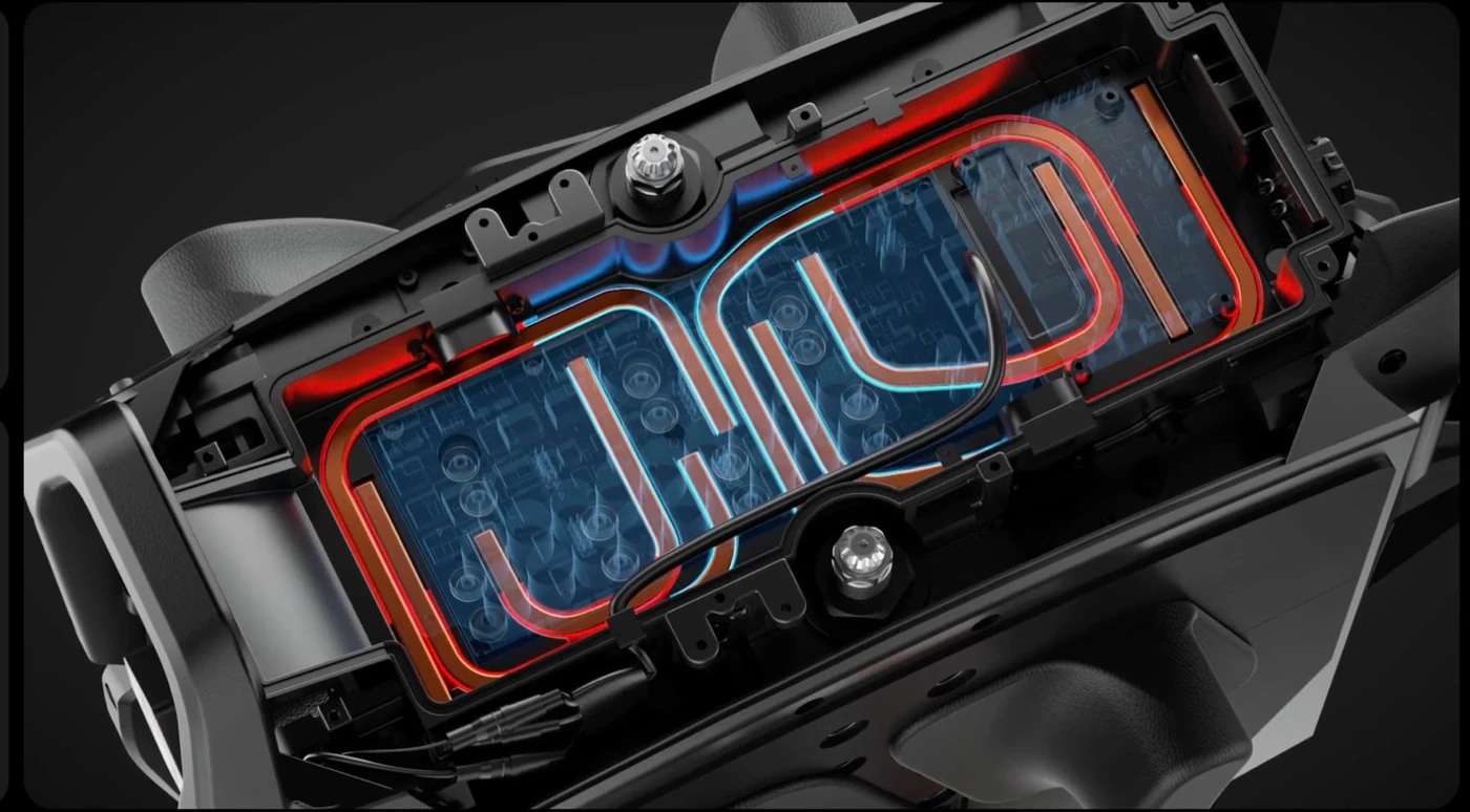 INMOTION P6 cooling and safety systems