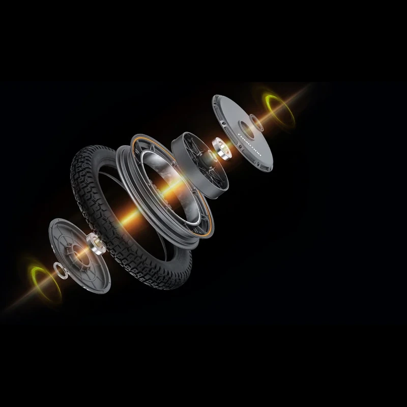 INMOTION X1 exploded motor illustration