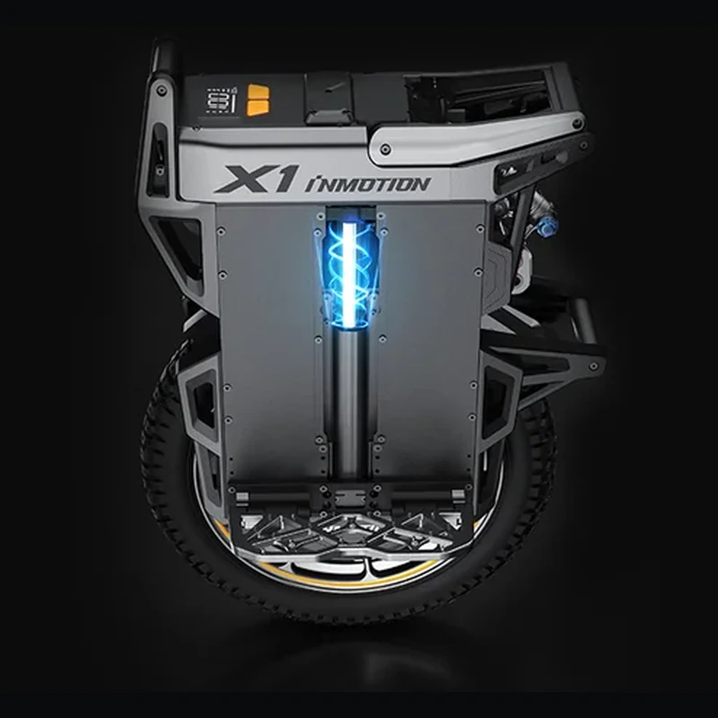 INMOTION X1 suspension and wheel assembly