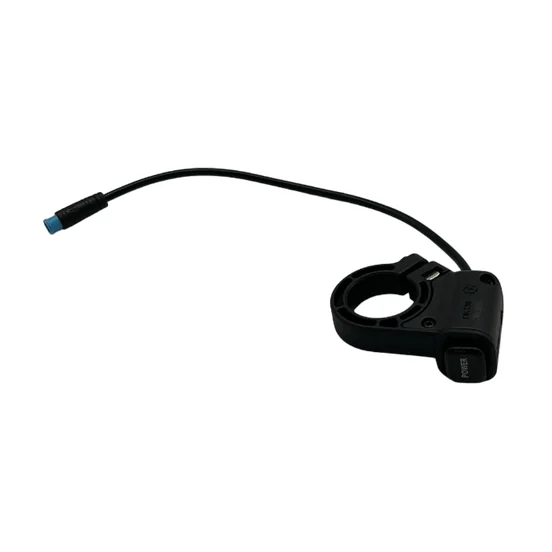 Black handlebar power button with cable for Dualtron Togo Limited