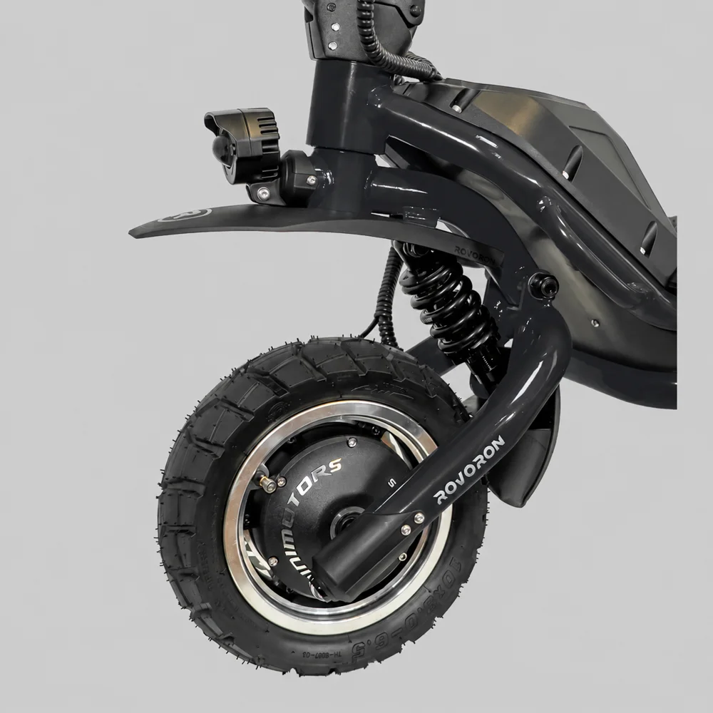 ROVORON R5 PRO shared front hub motor, 10-inch tyre and spring suspension