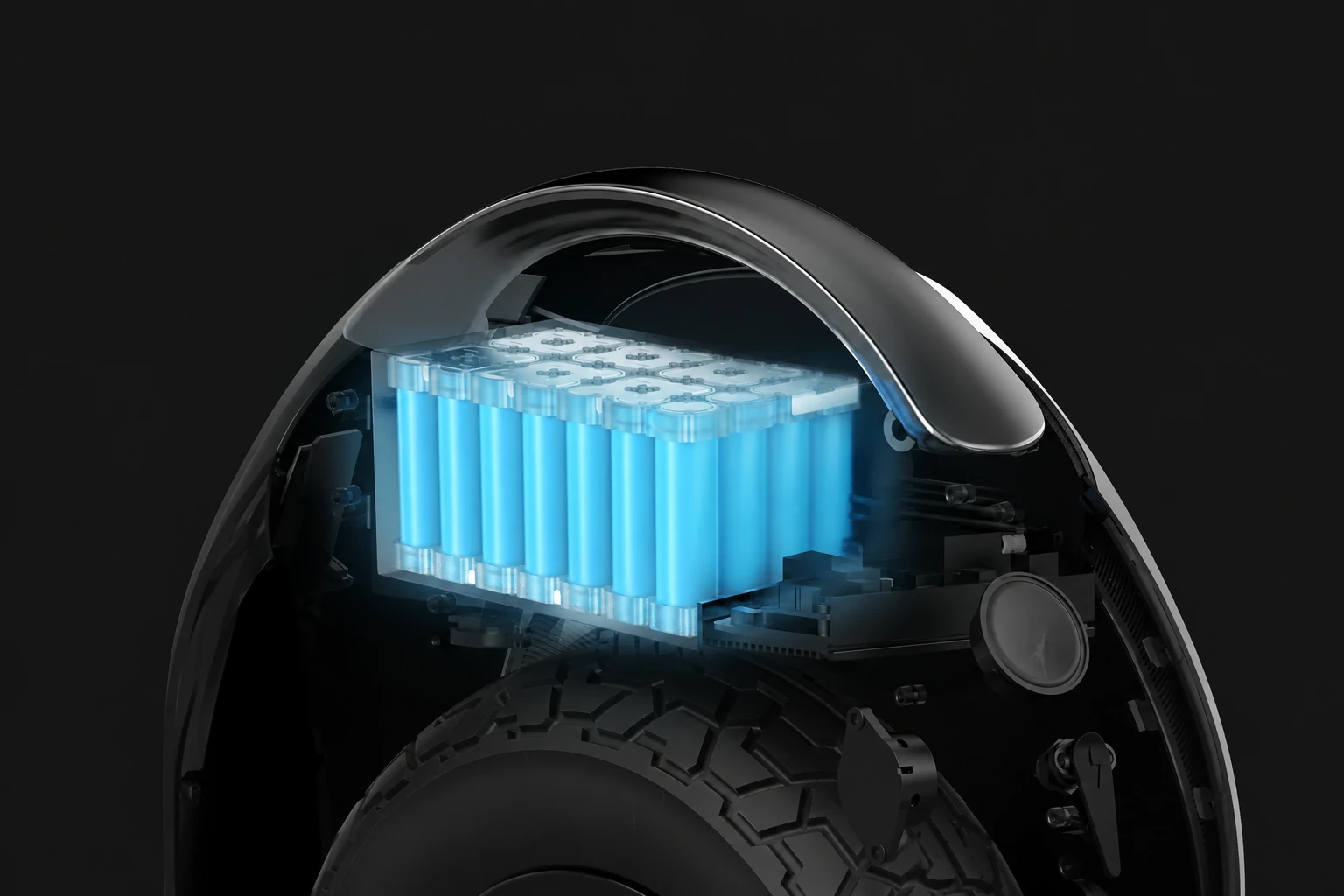 INMOTION V6 battery illustration