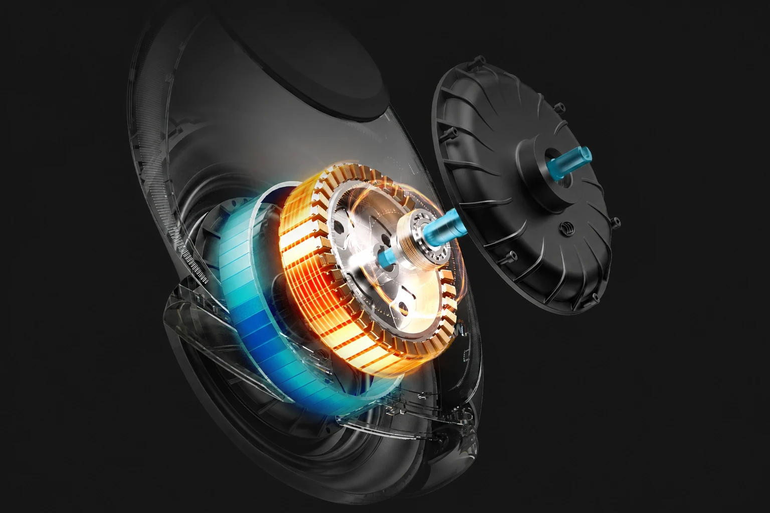 INMOTION V6 motor illustration