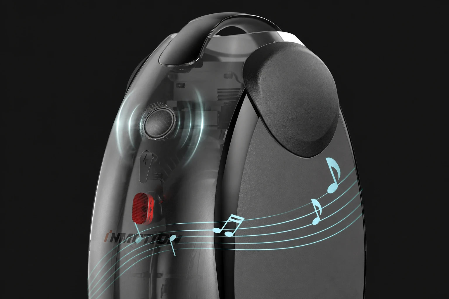 INMOTION V6 Bluetooth speaker illustration