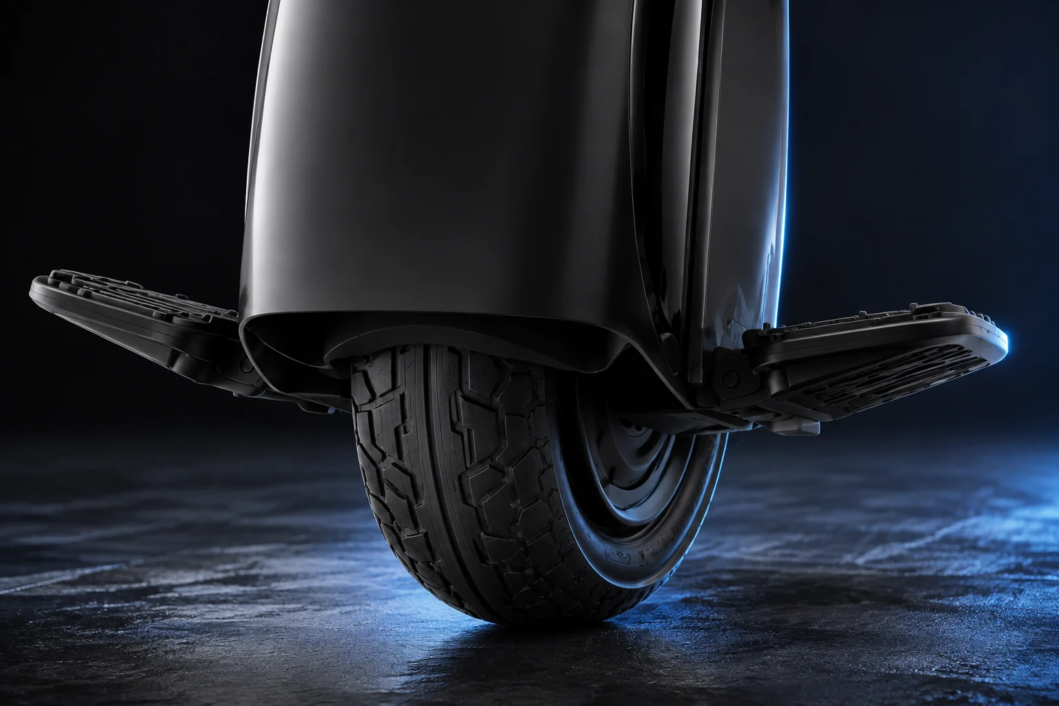 INMOTION V6 tyre and pedals