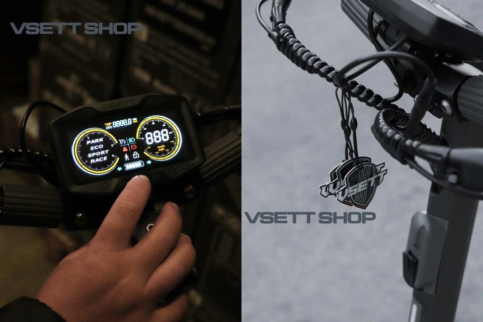VSETT 9 APEX+ — Clear display, NFC access and practical folding