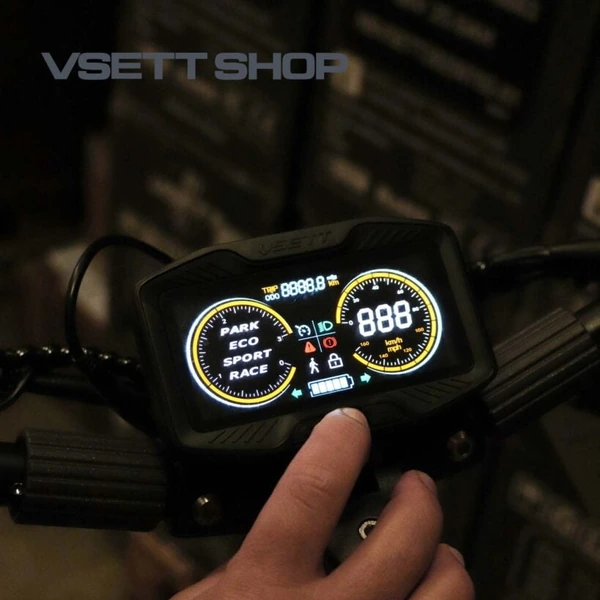 VSETT 9 APEX+ — Clear display