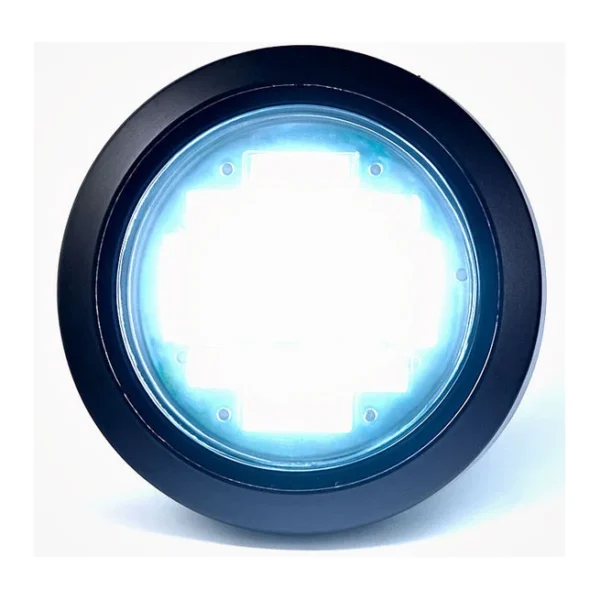 White front driving LED light for compatible Dualtron scooters, centered square product photo