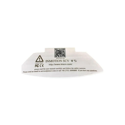 White Valve Opening Cover for Inmotion V5